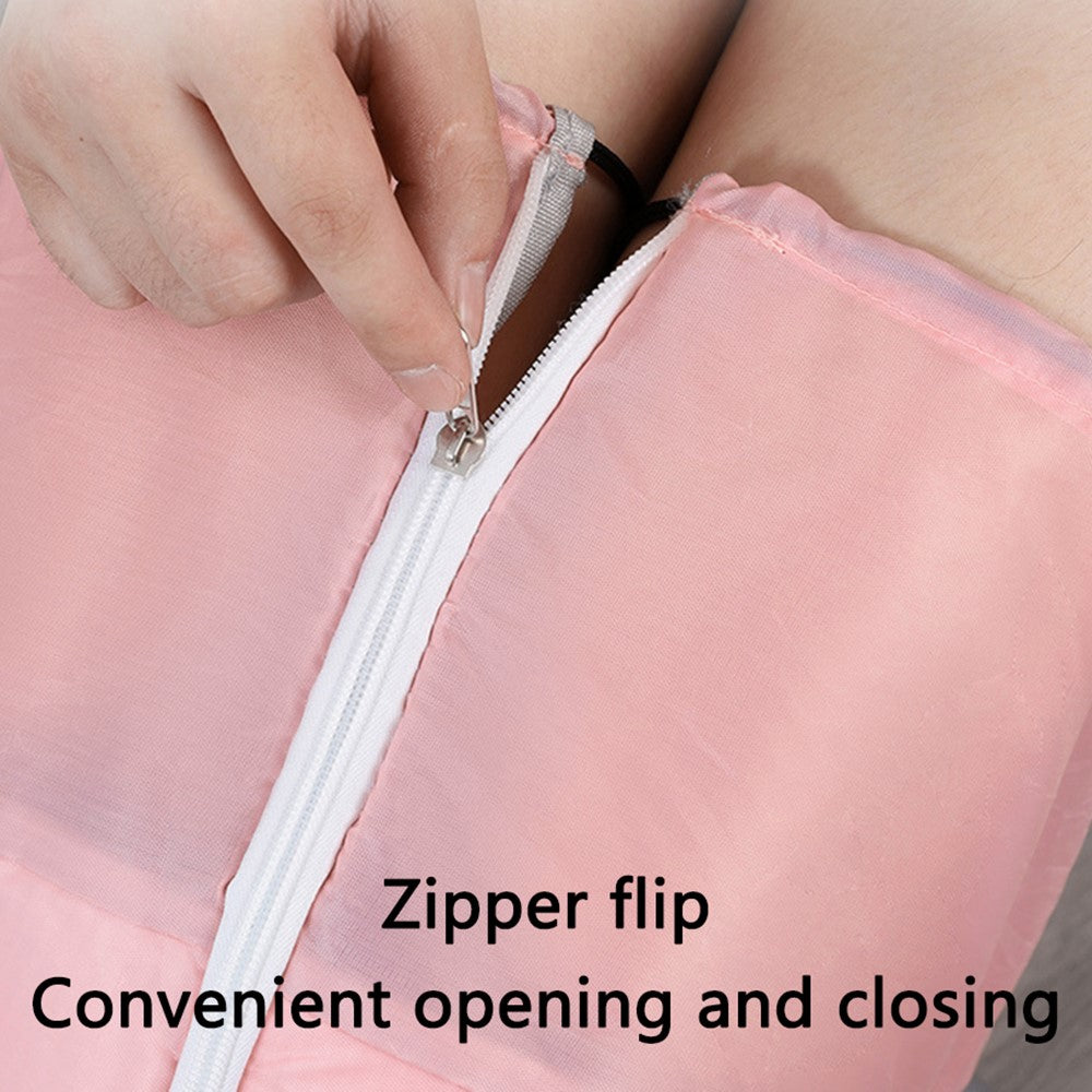 AOTU Portable Insulation Foot Bath Bucket Aluminum Film+PVC+Waterproof Fabric Foldable Foot Bath Bag