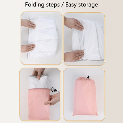 AOTU Portable Insulation Foot Bath Bucket Aluminum Film+PVC+Waterproof Fabric Foldable Foot Bath Bag