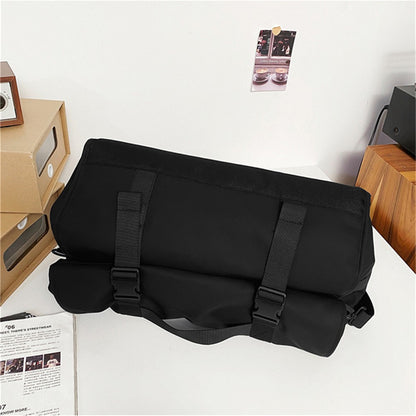 Large Capacity Oxford Cloth Sport Fitness Tote Crossbody Bag Travel Luggage Bag