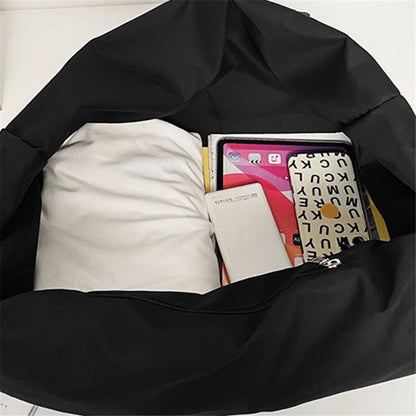 Large Capacity Oxford Cloth Sport Fitness Tote Crossbody Bag Travel Luggage Bag