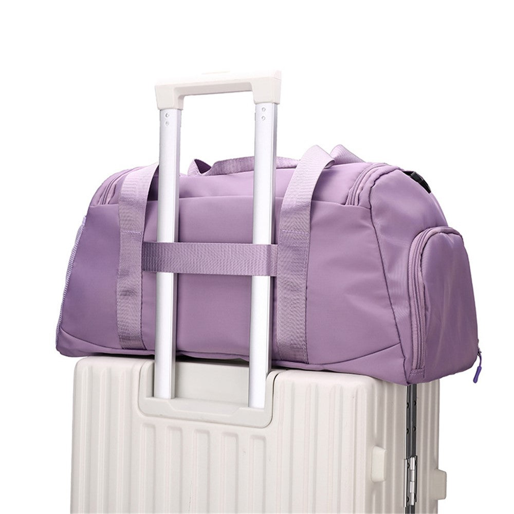 Oxford Cloth Unisex Waterproof Fitness Tote Crossbody Bag Large Capacity Travel Luggage Bag