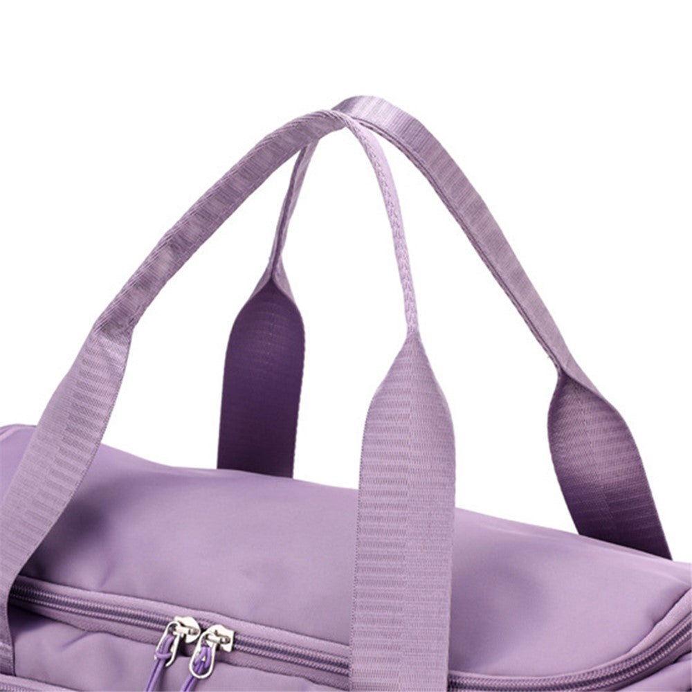 Oxford Cloth Unisex Waterproof Fitness Tote Crossbody Bag Large Capacity Travel Luggage Bag