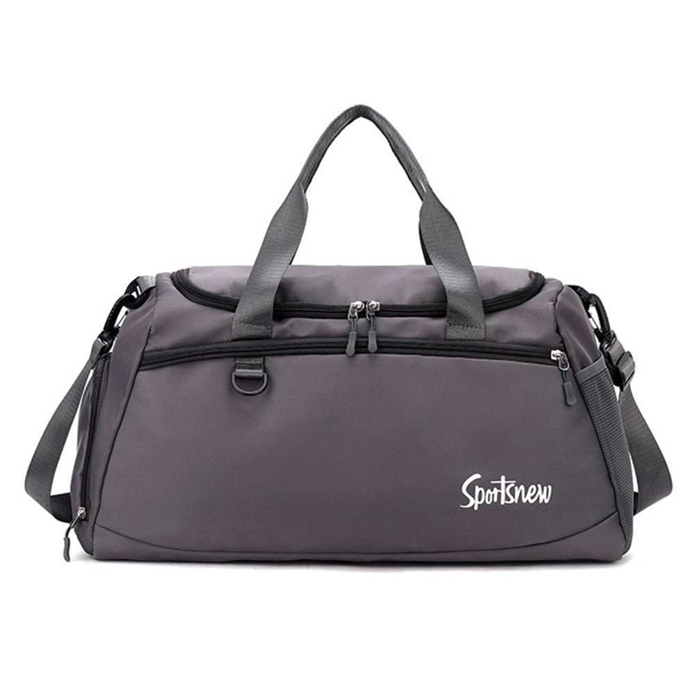 Oxford Cloth Unisex Waterproof Fitness Tote Crossbody Bag Large Capacity Travel Luggage Bag