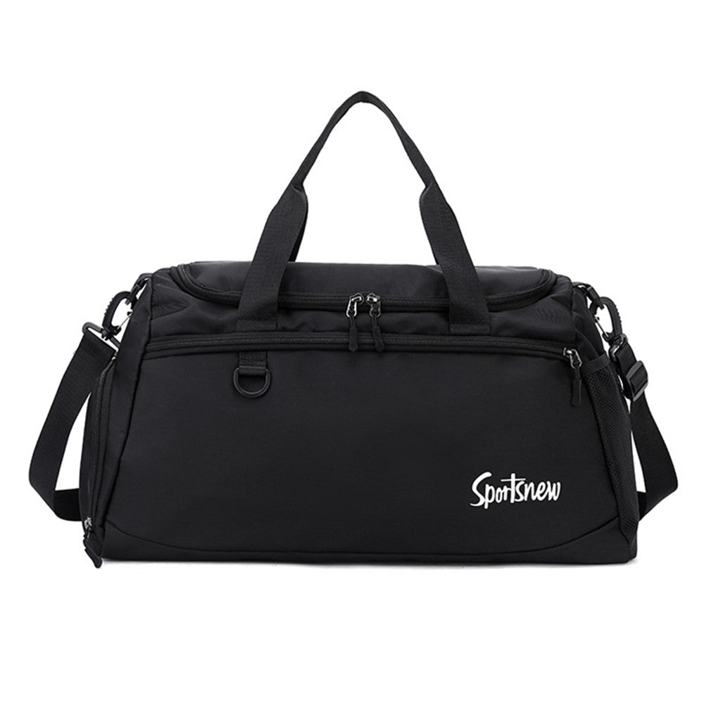 Oxford Cloth Unisex Waterproof Fitness Tote Crossbody Bag Large Capacity Travel Luggage Bag