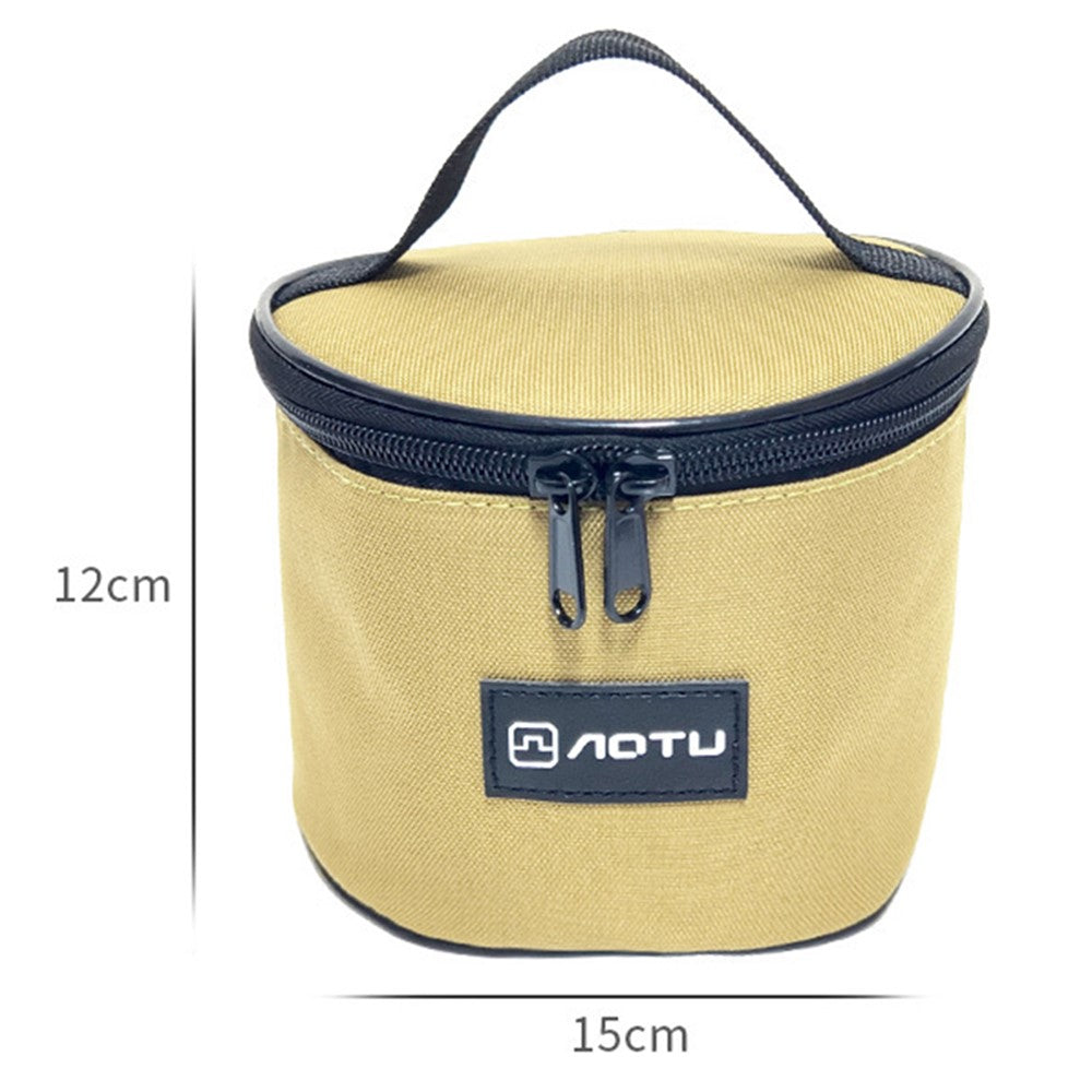 AOTU Oxford Cloth Camping Cookware Storage Bag Cooking Utensils Pot Carrier Bowl Organizer Pouch Handbag