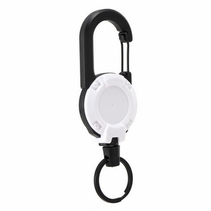 HS-6890 Automatic Retractable Wire Rope Anti-Theft Tactical Keychain Buckle