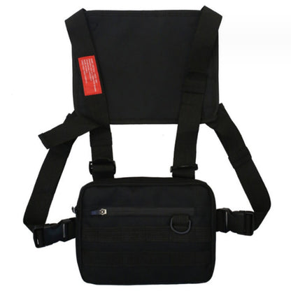 YA0274 Men Outdoor Tactical Vest Waterproof Oxford Cloth Military Chest Bag