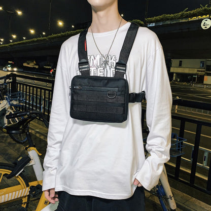 YA0274 Men Outdoor Tactical Vest Waterproof Oxford Cloth Military Chest Bag