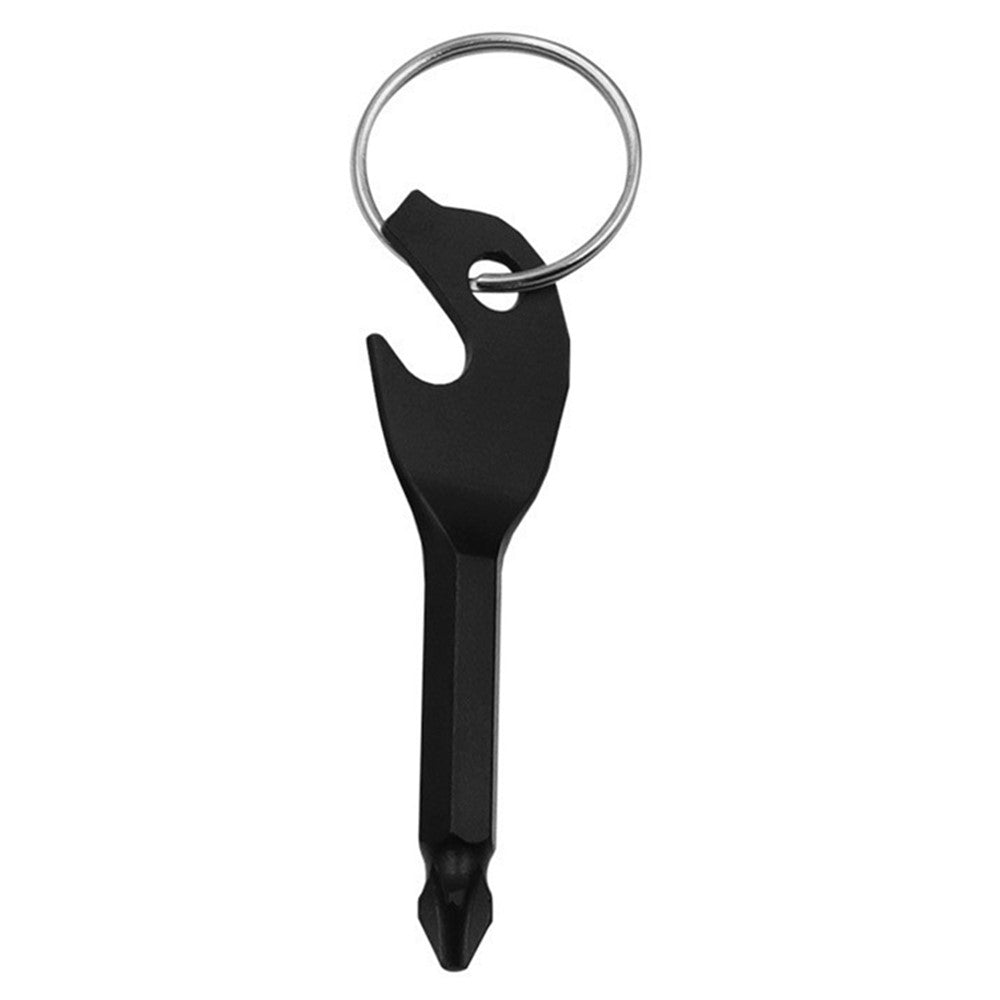 YHD115 Outdoor Portable Bottle Opener Key Design Mini Phillips Screwdriver