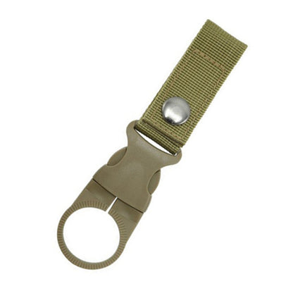DH50 Hanging Bottle Buckle Carabiner Ring Holder Nylon Webbing Strap
