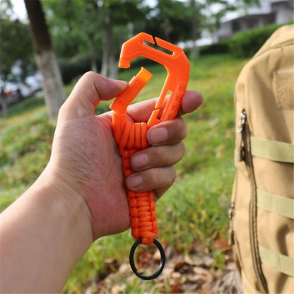 DH36 Outdoor 7-Core 4mm Umbrella Rope Tactical Paracord Backpack Keychain