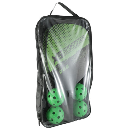 CG1415 Pickle Ball Racket Set Pickle Ball Paddle Kit with 2 Rackets + 4 Pickle Balls