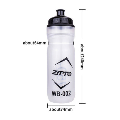 ZTTO wb-002 750ml PP Bicycle Water Bottle Outdoor Cycling Kettle (BPA Free, No FDA)