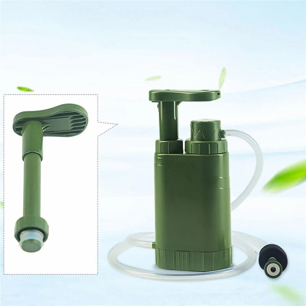Emergency Survival Water Filter Straw Multifunction Compass Water Purifier (No FDA, BPA-Free)