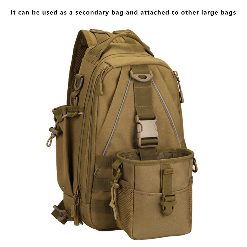 PROTECTOR PLUS A034 600D Fabric Waterproof Slingshot Bag Paintballs Storage Waist Bag