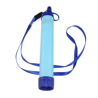 YA20213 Outdoor Water Purifier Straw Portable Emergency Camping Hiking Water Filter (No FDA, BPA-free)