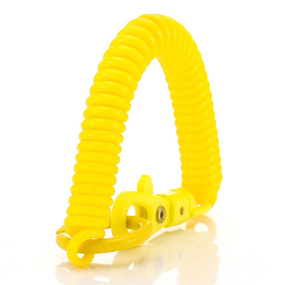 01 Multifunctional Outdoor Keychain Coil Anti-Lost Rope Elastic EVA Spring Rope