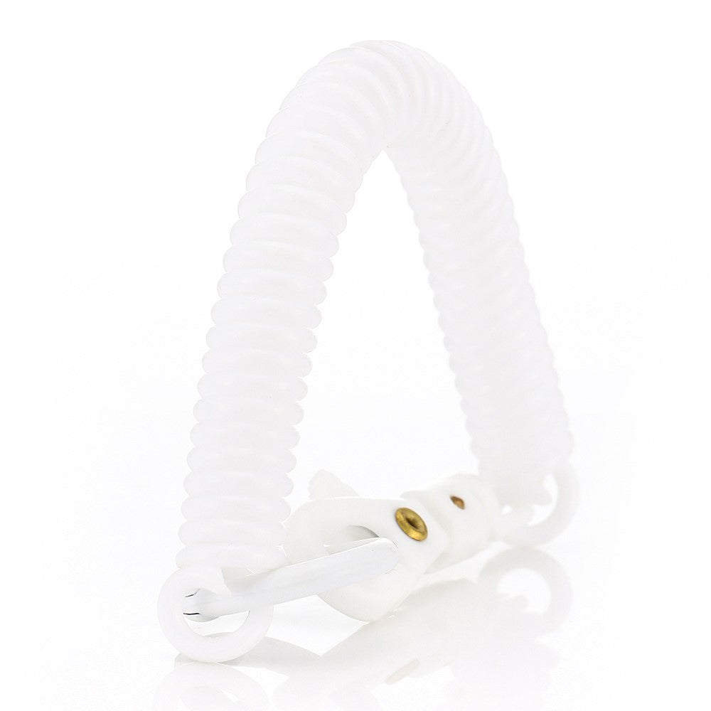 01 Multifunctional Outdoor Keychain Coil Anti-Lost Rope Elastic EVA Spring Rope