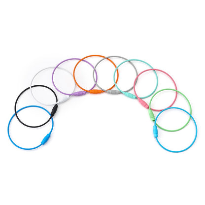 YH0589 Multifunction Steel Wire Keychain Cable Key Ring Key Chain