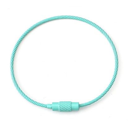 YH0589 Multifunction Steel Wire Keychain Cable Key Ring Key Chain