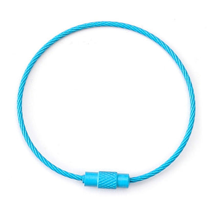 YH0589 Multifunction Steel Wire Keychain Cable Key Ring Key Chain