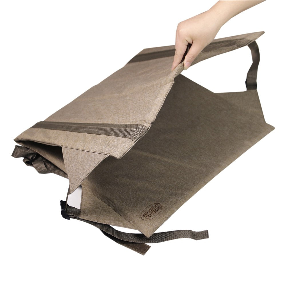 MYDAYS OUTDOOR 847203 Rollable Backrest Cushion Chair Portable Outdoor Camping Fishing Seat Mat