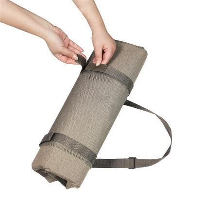 MYDAYS OUTDOOR 847203 Rollable Backrest Cushion Chair Portable Outdoor Camping Fishing Seat Mat