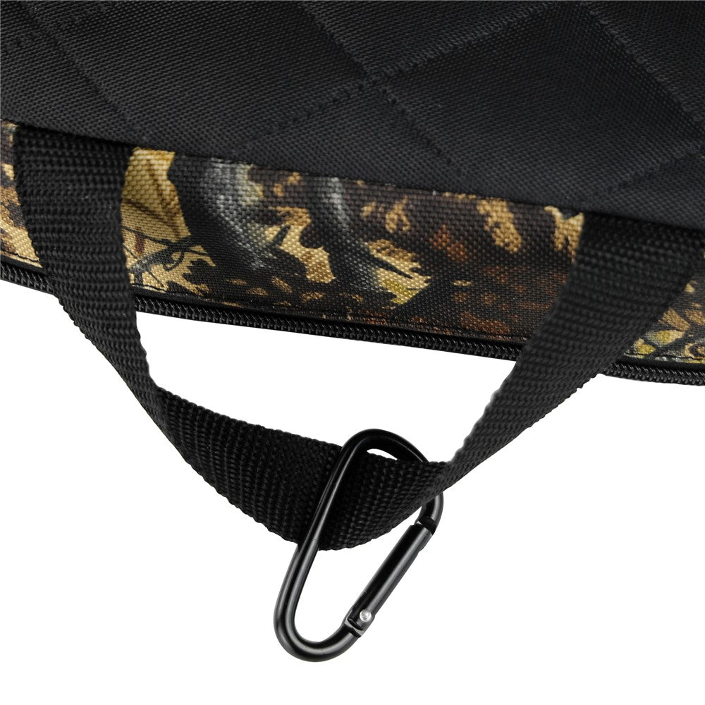 Portable Camping Hunting Seat Mat Thicken EPE+Sponge Outdoor Seating Pad with Carabiner