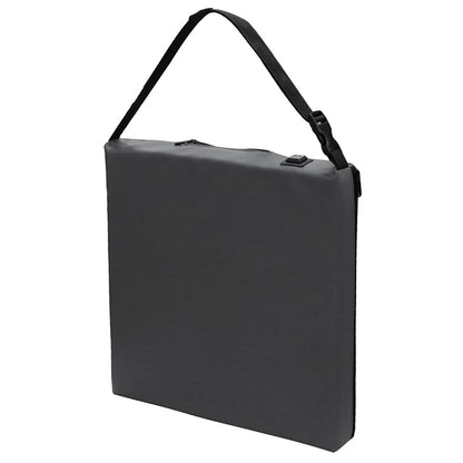 Portable Outdoor Stadium Electric Heating Seat Mat Winter Leather+Cotton Seat Cushion