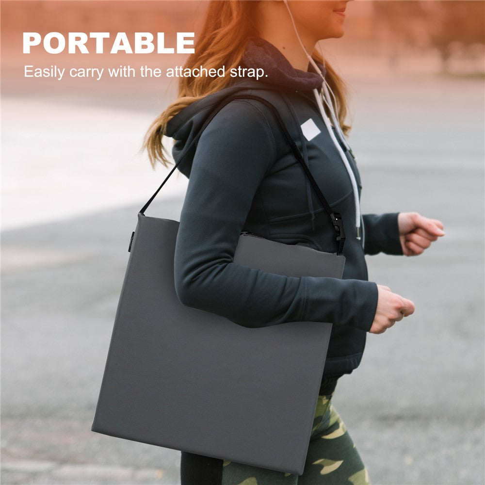 Portable Outdoor Stadium Electric Heating Seat Mat Winter Leather+Cotton Seat Cushion