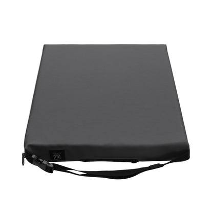 Portable Outdoor Stadium Electric Heating Seat Mat Winter Leather+Cotton Seat Cushion