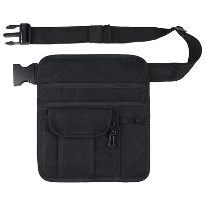 831201 20.5x25.5cm Canvas Belt Pouch Waiter Waist Bag Outdoors Repair Tools Bag