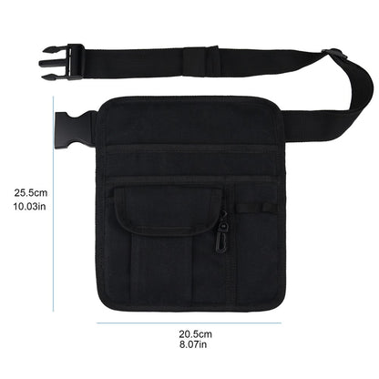 831201 20.5x25.5cm Canvas Belt Pouch Waiter Waist Bag Outdoors Repair Tools Bag