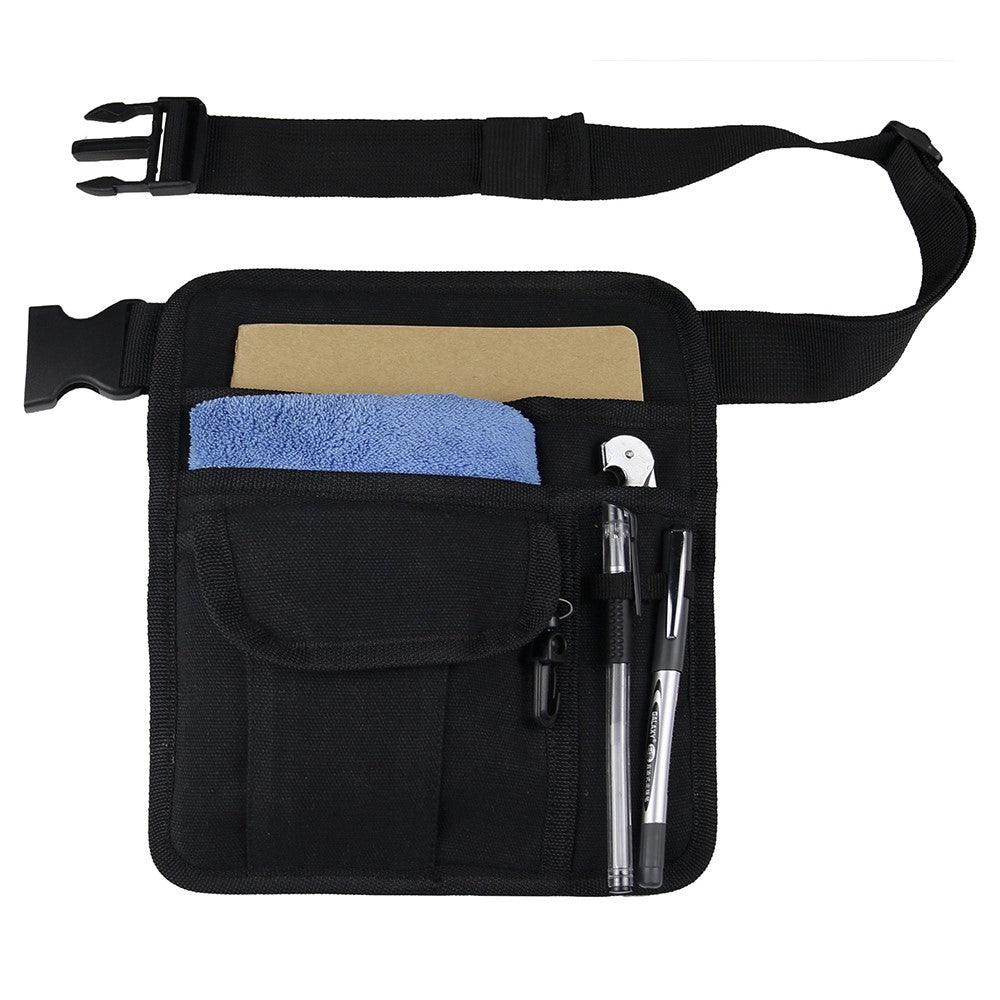 831201 20.5x25.5cm Canvas Belt Pouch Waiter Waist Bag Outdoors Repair Tools Bag