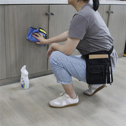 831201 20.5x25.5cm Canvas Belt Pouch Waiter Waist Bag Outdoors Repair Tools Bag