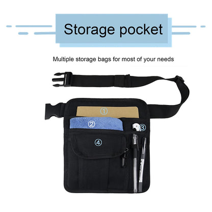 831201 20.5x25.5cm Canvas Belt Pouch Waiter Waist Bag Outdoors Repair Tools Bag