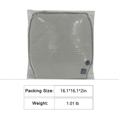 MYDAYS OUTDOOR 850230 Heated Seat Cushion Backrest Seat Mat for Outdoor Fishing Camping