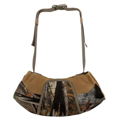850908 47x27cm Camouflage Hand Muff with Clear Window for Winter Hunting