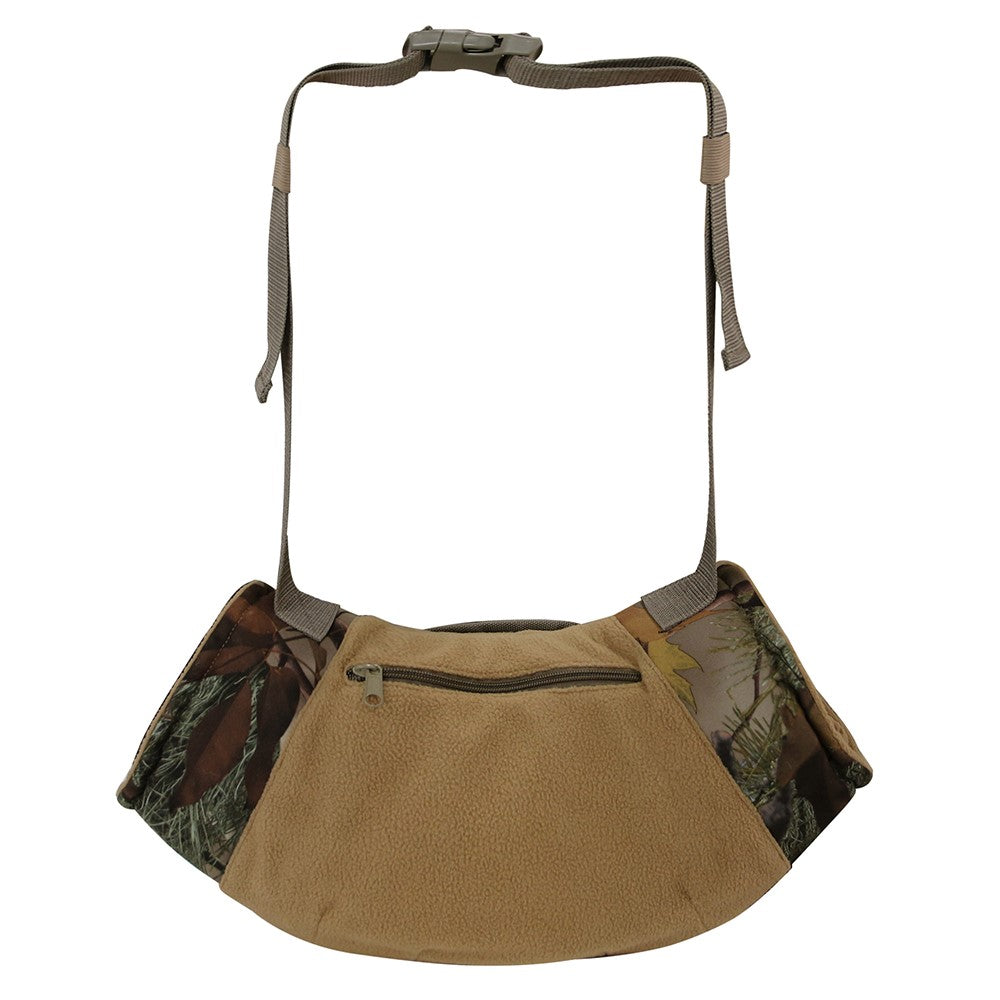 850908 47x27cm Camouflage Hand Muff with Clear Window for Winter Hunting