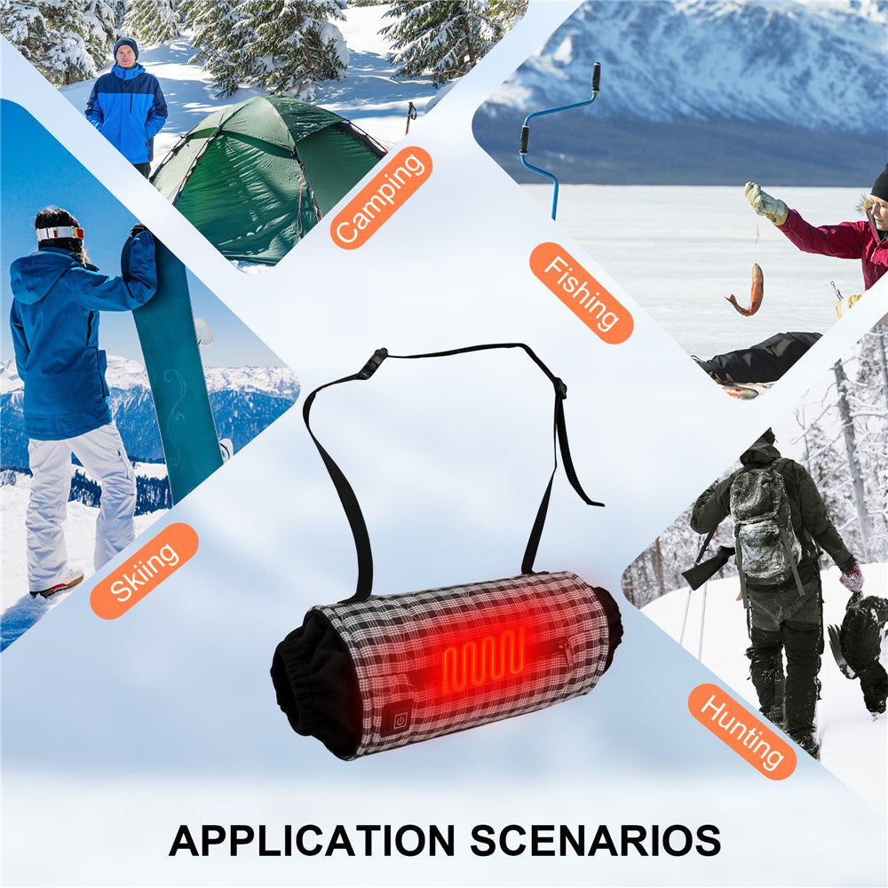 Outdoor Hand Warmer 40x19cm Heated Hand Muff Pouch for Cold Weather