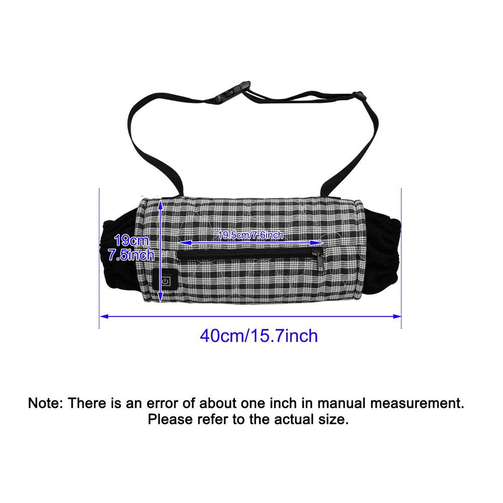 Outdoor Hand Warmer 40x19cm Heated Hand Muff Pouch for Cold Weather