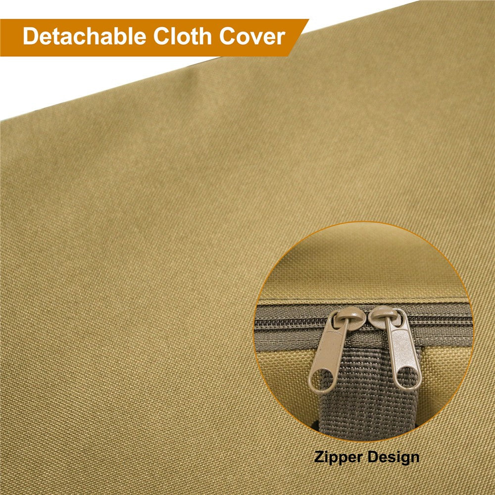 MYDAYS OUTDOOR 38x33x5cm Heated Seat Cushion Outdoor Heating Pad (Without Battery)