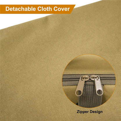 MYDAYS OUTDOOR 38x33x5cm Heated Seat Cushion Outdoor Heating Pad (Without Battery)