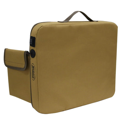 MYDAYS OUTDOOR 38x33x5cm Heated Seat Cushion Outdoor Heating Pad (Without Battery)