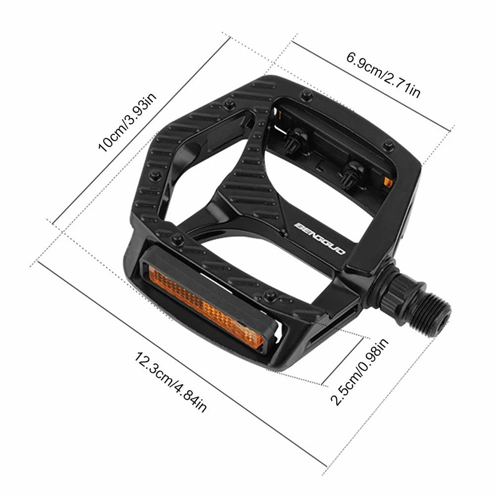BENGGUO BG-4203 1 Pair Bicycle Pedals MTB Bike Cycling Accessories Aluminum Alloy Pedals