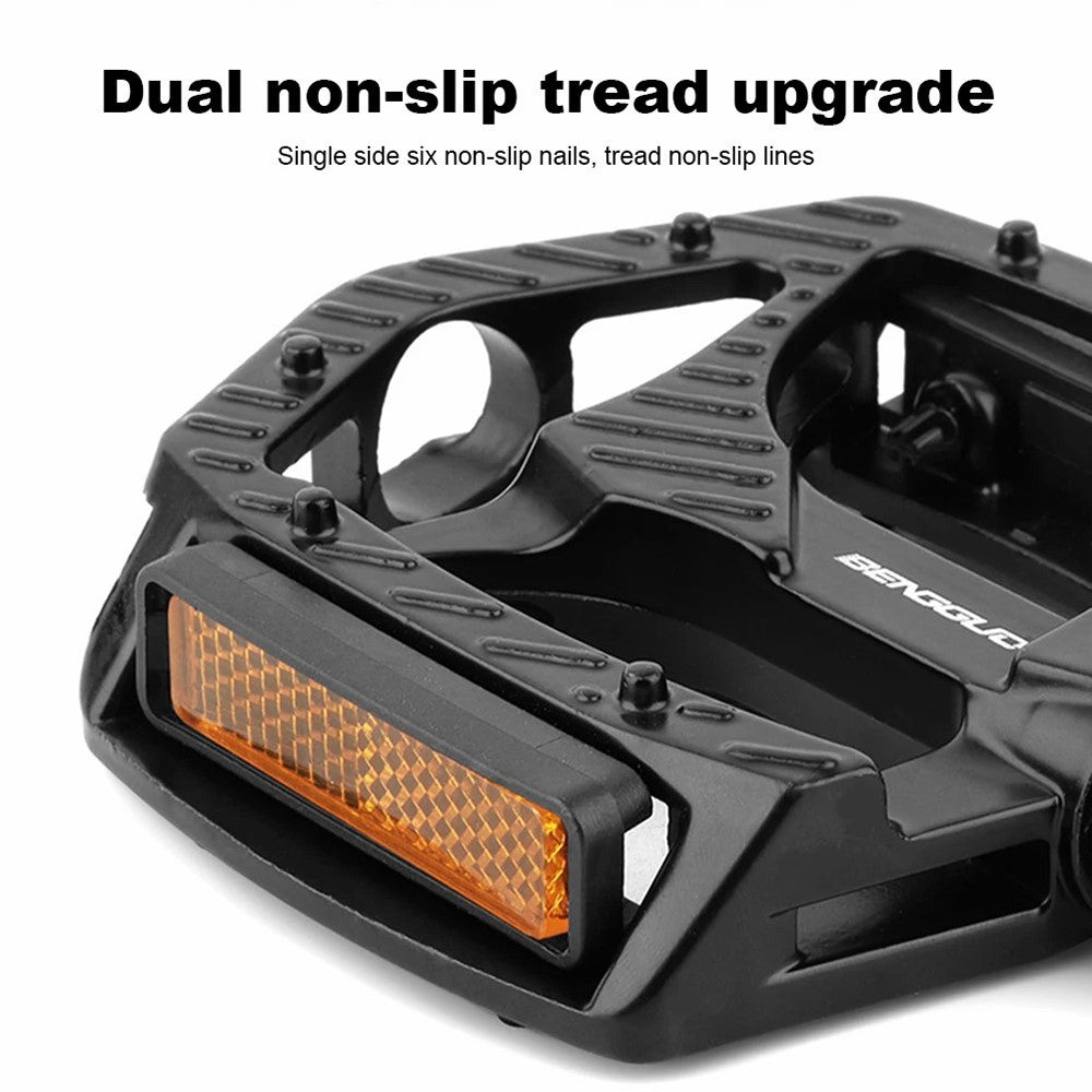 BENGGUO BG-4203 1 Pair Bicycle Pedals MTB Bike Cycling Accessories Aluminum Alloy Pedals