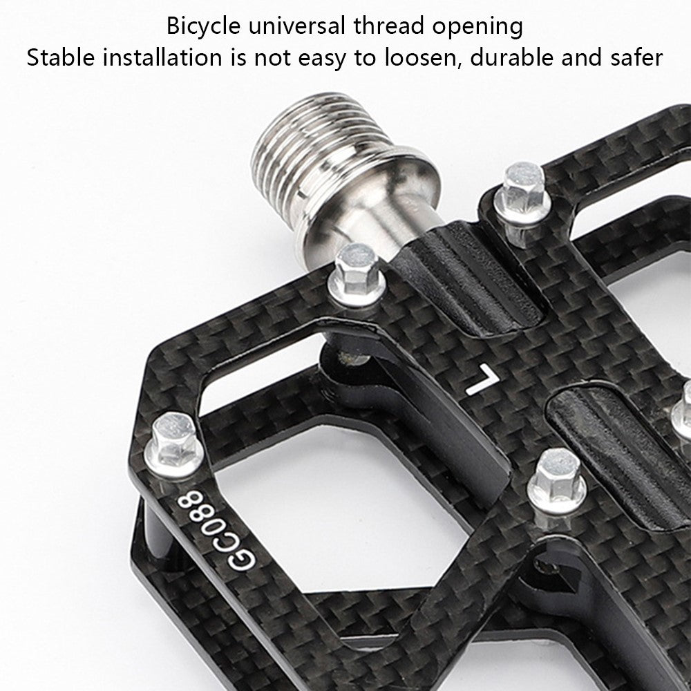 GUB GC088 1 Pair Bicycle Anti-Slip Pedals Carbon Fiber Mountain Road Bike Cycling Pedals