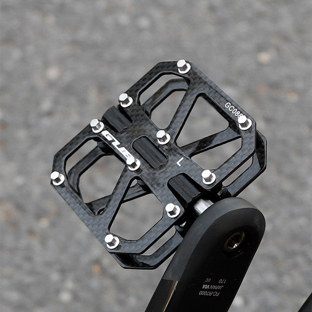 GUB GC088 1 Pair Bicycle Anti-Slip Pedals Carbon Fiber Mountain Road Bike Cycling Pedals