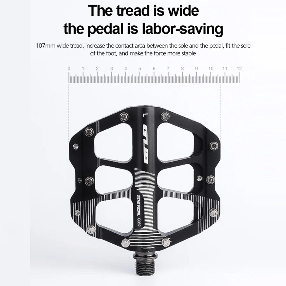 GUB G082 1 Pair Bicycle Pedals MTB Bike Cycling Accessories 3-Bearing Aluminum Alloy Pedals