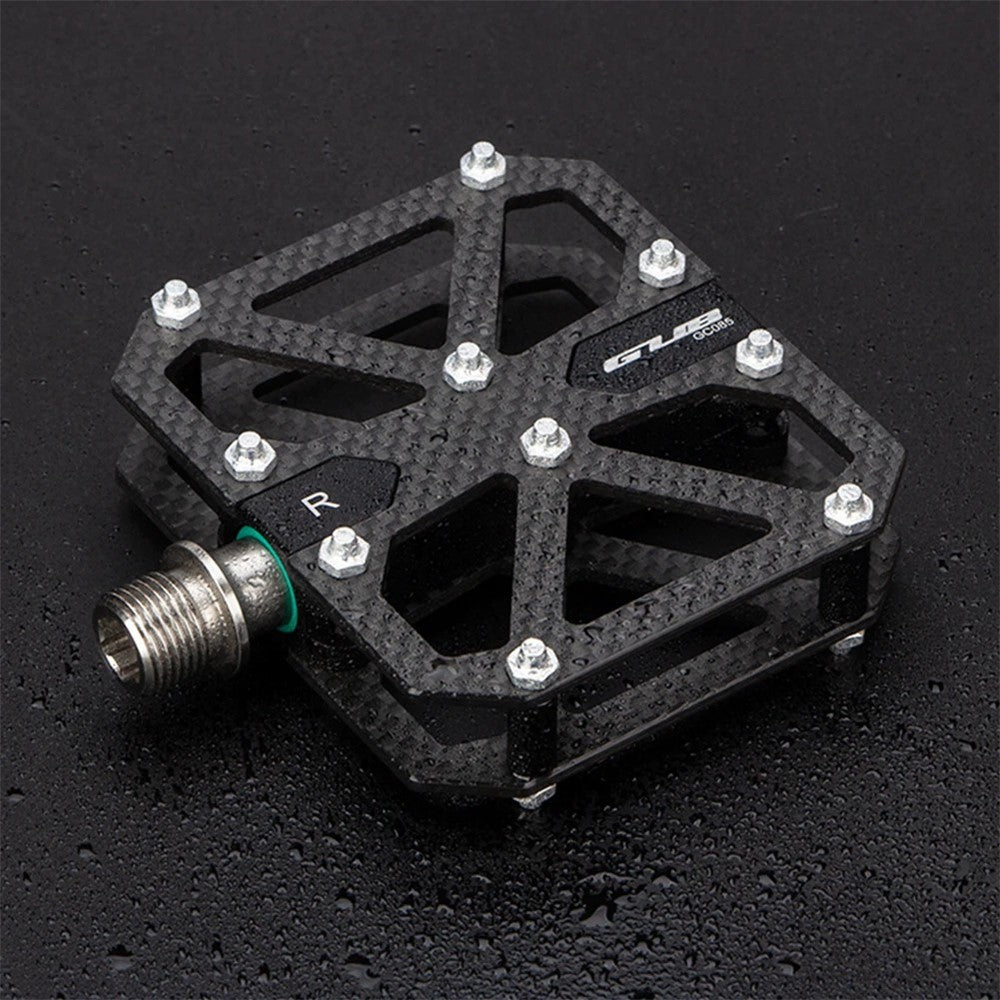 GUB GC085 Anti-Slip Bicycle Pedals Triple Bearing Carbon Fiber Mountain Bike Cycling Pedals